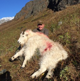 Trophy Mountain Goat Hunt in Alaska